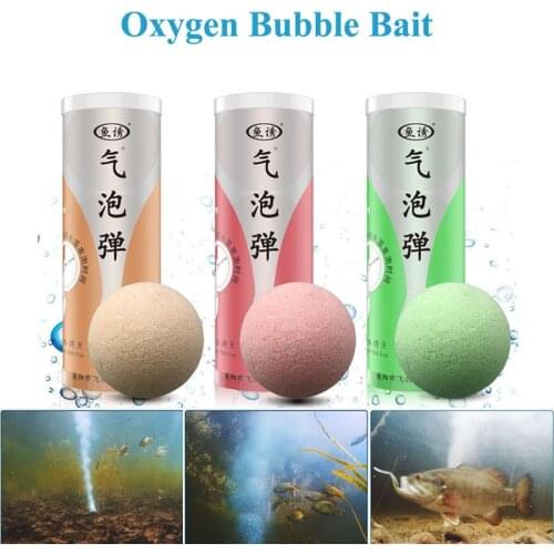 Oxygen Bubble Oxygenating Oxygenator Fishing Baits Hook Bait Fermentation Flavor Boilie Crucian Grass Carp Catfish Lure