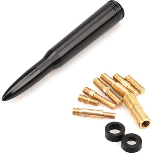 Short Billet Antenna Aluminum For Ford 10-19 F150 F-150 Raptor/King Ranch/Lariat/Platinum/XL/XLT/FX2/FX4/STX/SVT Tremor