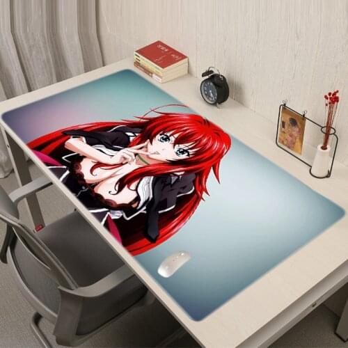 Highschool Dxd Mouse Pad Gaming Anime Mousepad Gamer Mat Cute Accessories Keyboard Computer Varmilo Carpet Kawaii Desk Pads Hot