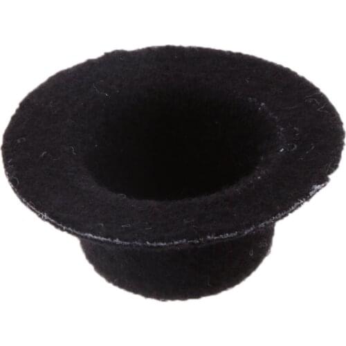 1:12 Scale Dolls House Miniature Bowler Hat Multicolor Dollhouse Decoration Dolls Party Dress Up Dolls Accessories Toy for Kids