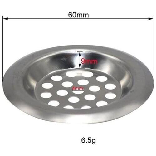 New Sink Drain Stopper Bathroom Sink Drain Strainer Steel Stopper Stainless Filter Strainer Sink Kitchen Catcher Hair Sink N9R0