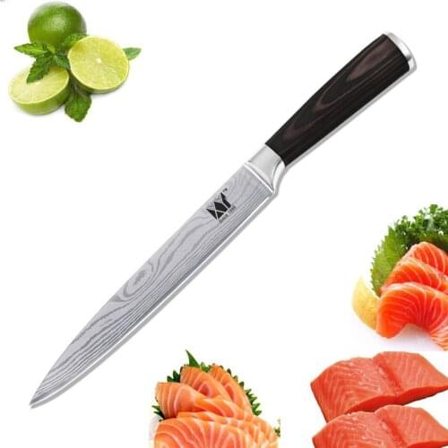 LDZ 7Cr17MoV Stainless Steel Kitcchen Chef Knife Sharp Japanese Kitchen Knives Meat Fruit Vegetable Cuter Cleaver Cooking Tools