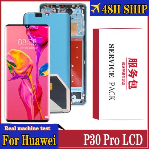 Original OLED screen suitable for Huawei P30 Pro LCD Smartphone Display for P30 Pro Fingerprint to unlock the screen for G-L04