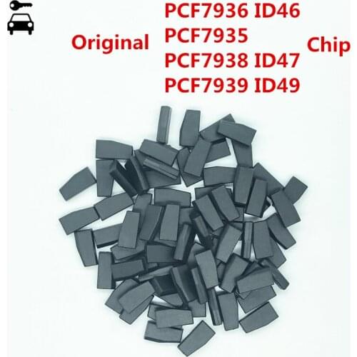 10pcs/lot Original PCF7936 ID46 PCF7935 AA PCF7938 ID47 PCF7939FA ID49 128bit Chip Clone Transponder for Ford Honda