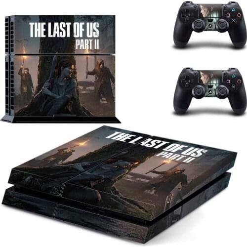 The Last of us Style PS4 Skin Sticker for Playstation 4 Console & 2 Controllers Decal Vinyl Protective Skins Style 1