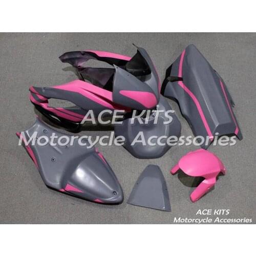 Fiberglass racetrack version For Kawasaki Ninja ZX6R 636 2009 2010 2011 2012 Any color No.FF242