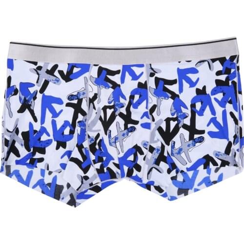 10 pcs Mens Underwear Summer Ice Silk Boxer Shorts Men Casual Fashion Flowers Printed Underpants Seamless Male Panties