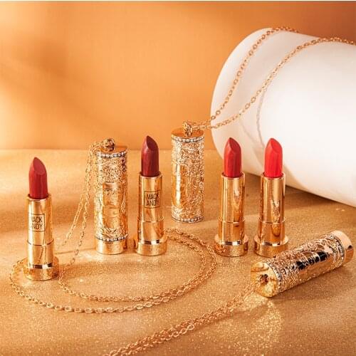 Lucky Fairy Velvet Necklace Air Lipstick Long Lasting Smooth Waterproof Mist Texture Silky Touch Pigmented Matte Lip Makeup