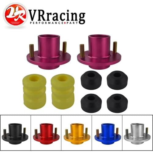 VR - (2PC/LOT) SHOCK TOP HAT FOR 92-00 CIVIC DELSOL INTEGRA JDM COILOVER SHOCK TOP MOUNT HAT STRUT TOWER VR-STH81