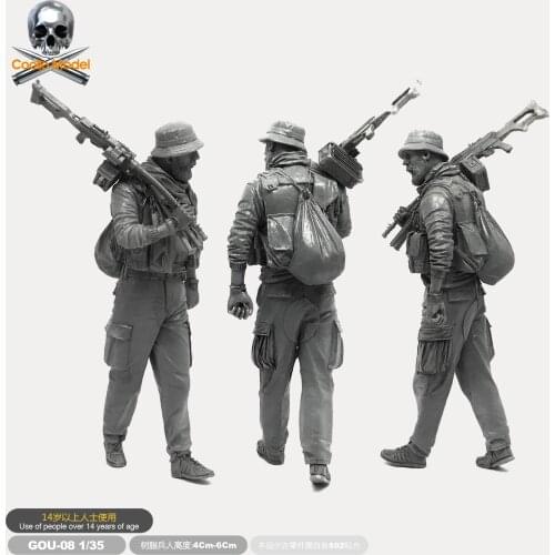 1/35 Resin Figure Soldier Syrian U.s. Army Model Kits self-assembled Gou-08