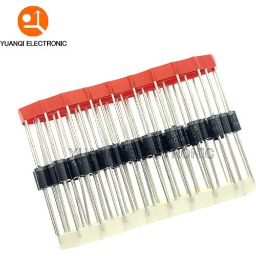 1 full pack Rectifier Diode 1N5408 1N5404 1N5401 1N5822 1N5818 UF5408 UF5402 6A10 10A10 DO-27