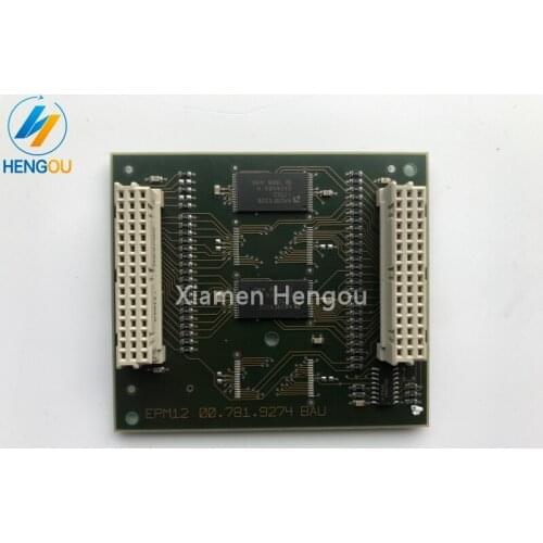 1 Piece Free Shipping HD Circuit Board BAU Electronic Board EPM 12 Board for Heidelberg Printer Machine 00.781.9274 00.785.1040