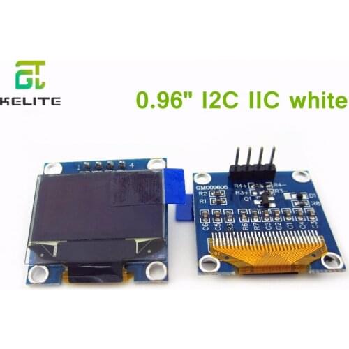 5Pcs 128X64 White OLED LCD LED Display Module 0.96" I2C IIC SPI Serial