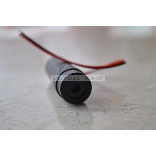 650nm-658nm 30mW Red Laser Dot Module w/ Round Dot 16X55mm w/ Glass Lens