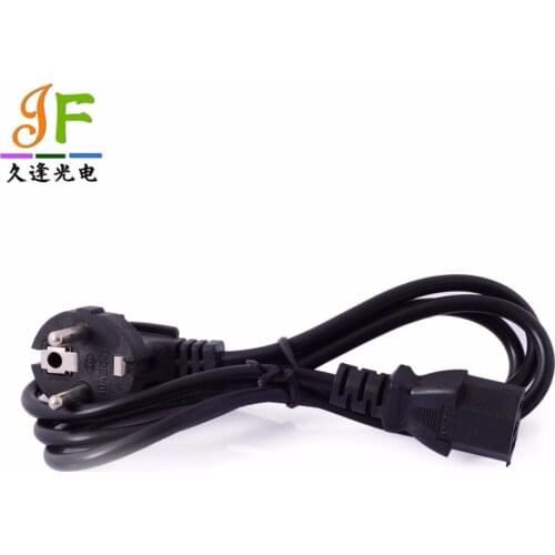 50pcs AU EU US UK Standard LED Power Adapter Connect Plug Wire 1.2m Long Rubber Anti-Corrosion Electric Cord Cable 0.5mm*0.5mm