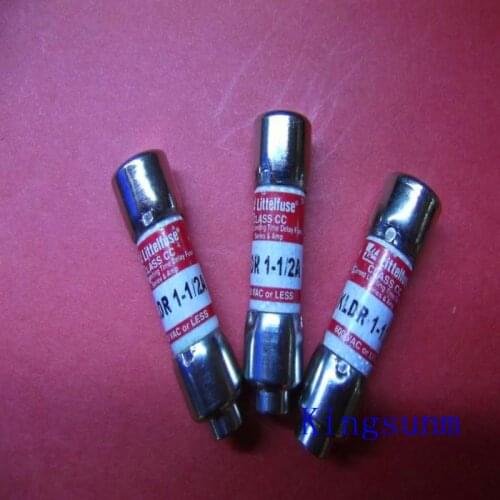 Free shipping 10pcs KLDR 1-1/2 Netlon CLASS CCTIME-DELAY delay fuse / fuse 600V1.5A