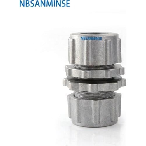 BHC Free Shipping Wear wall connector Bulk Head Connector Air Bag cleaner system Pluse valve Diaphragm valve NBSANMINSE