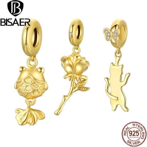 Подвески золотые BISAER China At AliExpress