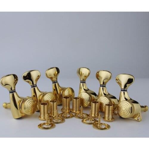 Gold Guitar Locking Tuners 1:20 Lock String Tuning Key Pegs Machine Heads for ST TL SG LP Style Electric Guitars