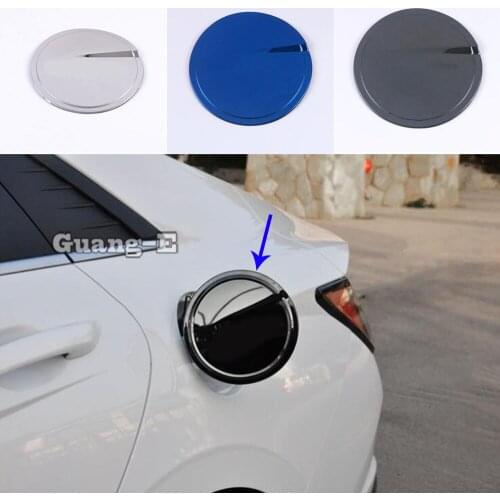 For Hyundai Elantra Avante 2021 2022 Car Body Stainless steel Gas/Fuel/Oil Tank Cover Cap Stick Styling Auto Parts Trim Frame