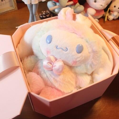 Genuine Hobbies Stuffed Animal Plush Cinnamorol High Quality Cute CharmingExquisite Gift Box Most Popular Toys for Children Gift