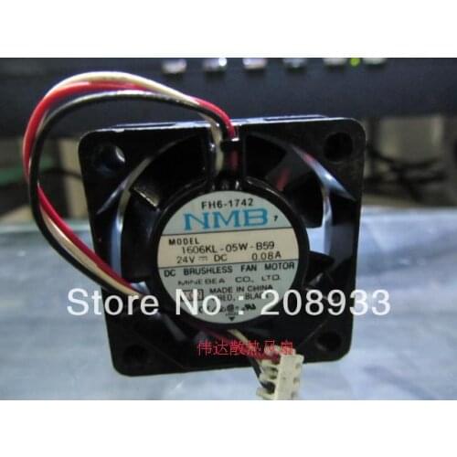 For NMB 1606KL-05W-B59 4015 24V DC 0.08A servo Radiator Fan