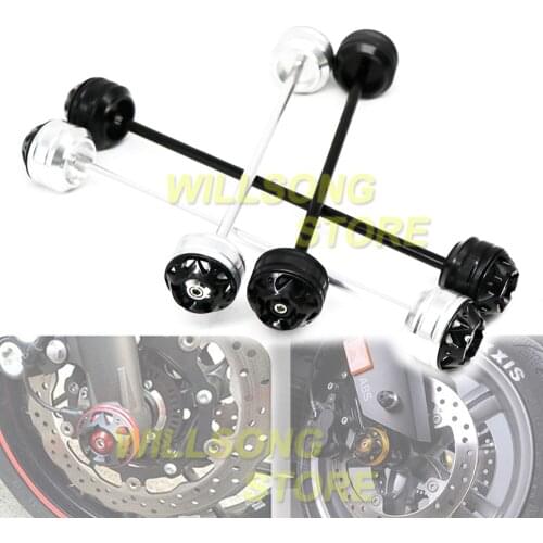 Front/Rear Wheel Protector Axle Fork Crash Slider For BMW G310R G310GS 2017-2019 2018 Motorcycle Accessories Falling Protection