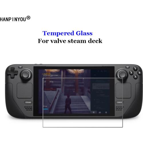 For Steam Deck Tempered Glass 9H 2.5D Premium Game Machine Screen Protector Protection Film