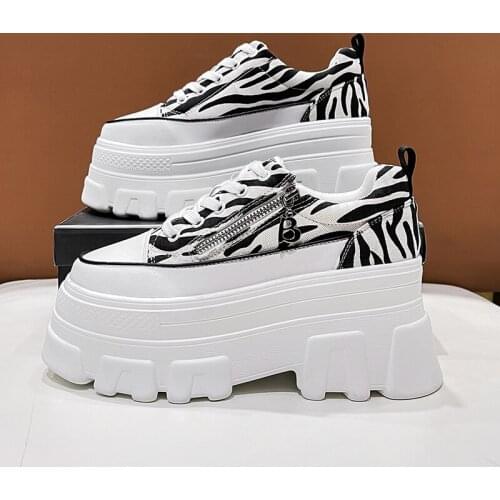 Designer Shoes Women Sneakers 2021 New Fashion Casual Height Incresing 7cm Chunky Sneakers Women Platform Shoes Chaussure Femme