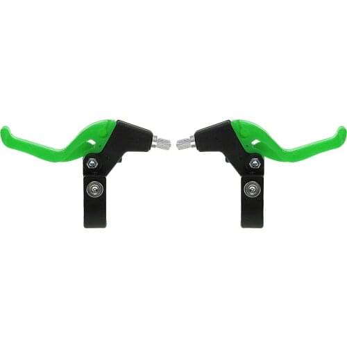 1 Pair Multicolor Kids Universal Lightweight Plastic Bicycle Brake Levers Set