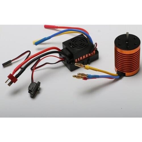 3650 Brushless Motor Waterproof Steering Gear Combo for Wltoys 144001 12428 A959-B RC Upgrade Parts