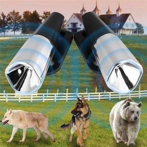 2PCS Animal Repeller Automotive Car Deer Snake Dog Cat Alert Sound Alarm Ultrasonic Wind Power Animal Repeller Garden Tools