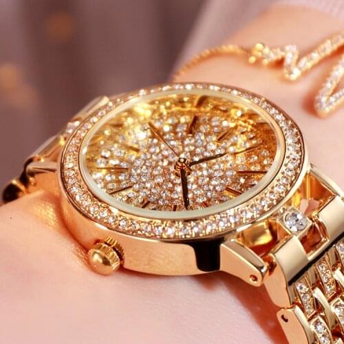 Bandbang Ladies Gold Watch