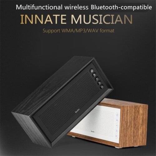 V2 Retro Wireless Bluetooth Speaker 3D Stereo Surround Subwoofer HIFI Speaker Support TF Card High Quality 20