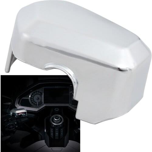 Chrome Motorcycle Front Brake Master Cylinder Cover Left Side Decorative Accent For Honda Goldwing GL1800 2018-2020