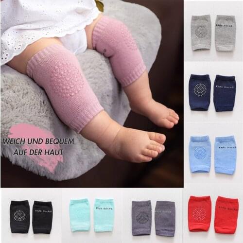 Baby Protector Leg Warmer Elbow Cushion Toddler Kids Baby Solid Safety Sport Crawling Elbow Cushion Knee Pads Protective Gear