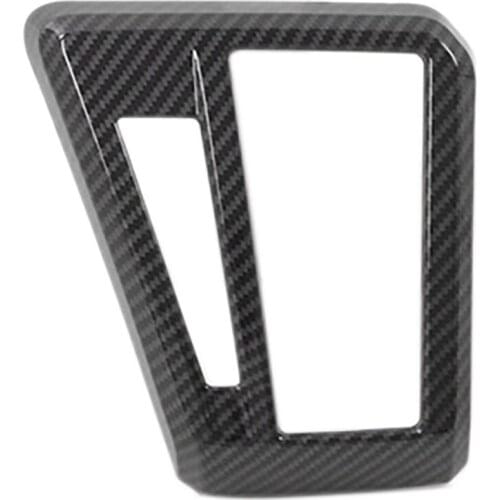 Car Carbon Fiber Style Center Control Gear Shift Panel Cover Trim Frame for Ford Tourneo 2016-2020