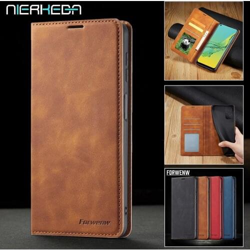 Flip Leather Case For Samsung Galaxy A32 A12 A42 A52 A72 5G A02S A51 A71 A21S A41 A31 A21 A11 A01 A70E Magnet Wallet Card Cover