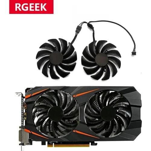 88MM T129215SU PLD09210S12HH 4Pin Cooling Fan For Gigabyte GTX 1050 1060 1070 960 RX 470 480 570 580 Graphics Card Cooler Fan