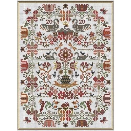 ZZ851Homefun Cross Stitch Kit Package Greeting Needlework Counted Cross-Stitching Kits New Style Counted Cross stich Painting