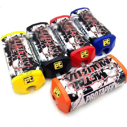Pro Taper Handlebar Pads 2.0 Square Fat Bar Cheat Pad Metal Mulisha Handlebar Protector Chest 22cm 28cm Pit Dirt Bike Motorcross