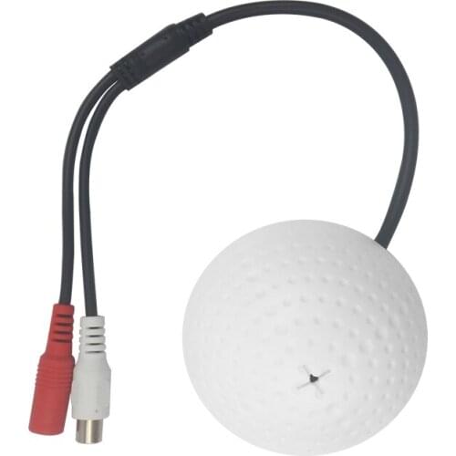 SIZHENG COTT-QD20 Hi-Fi Dome CCTV microphone audio listening device sound pickup for CCTV cameras system