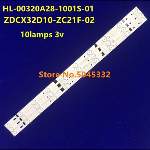 Led backlight for HL-00320A28-1001S-01 10 32LEM-1009/T2C 180.DT0-32D900-0H LE-32D7 JSL ZDCX32D10-ZC21F-02 H32B3100E CX315DLED