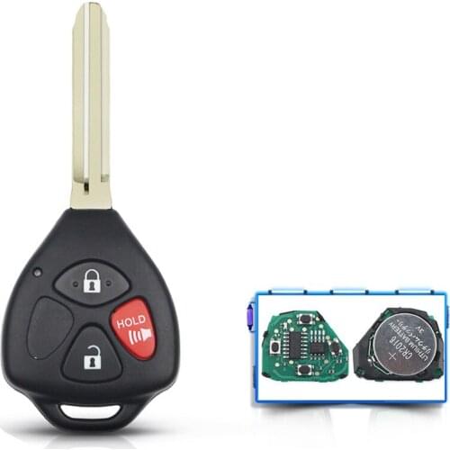 XRSHKEY HYQ12BBY 314.4 Mhz ID67 3/4 Buttons Car Remote Key for Toyota Camry Avalon Corolla Matrix RAV4 Yaris Venza tC/xA/xB/xC