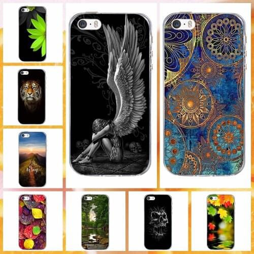 Case For iPhone 5s Cases For iPhone Case SE 5 5S Mobile Phone Bags For Coque iPhone SE Case Back Cover Silicon Cover Protector