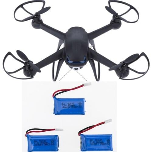 3pcs/lot 7.4V 400mAh Lipo Battery Upgraded for DM007 drone Part Global GW007 RC Quadcopter