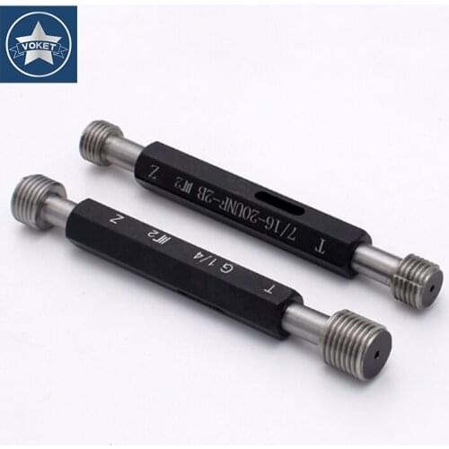 VOKET Steel Mer-cury Gage ST Metric Machine Thread Plug Gauge High Quality wholesale ST M3*0.5 M4*0.7 M5*0.8 M6*1