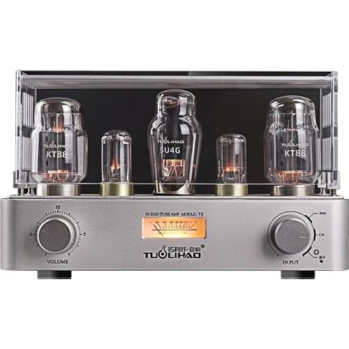 Latest arrival version 4Ω - 8Ω T3 KT88 Single-Ended Tube Amplifier Class A Audiophile Bluetooth 5.0 5U4G 6N8P Tube amplifier