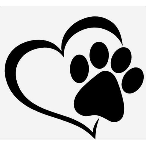 Love Paw Print Shape Metal Cutting Die DIY for Scrapbooking Decoration Crafts