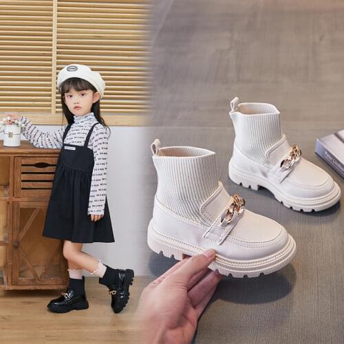 Optimalyh Leather Boots For Girls